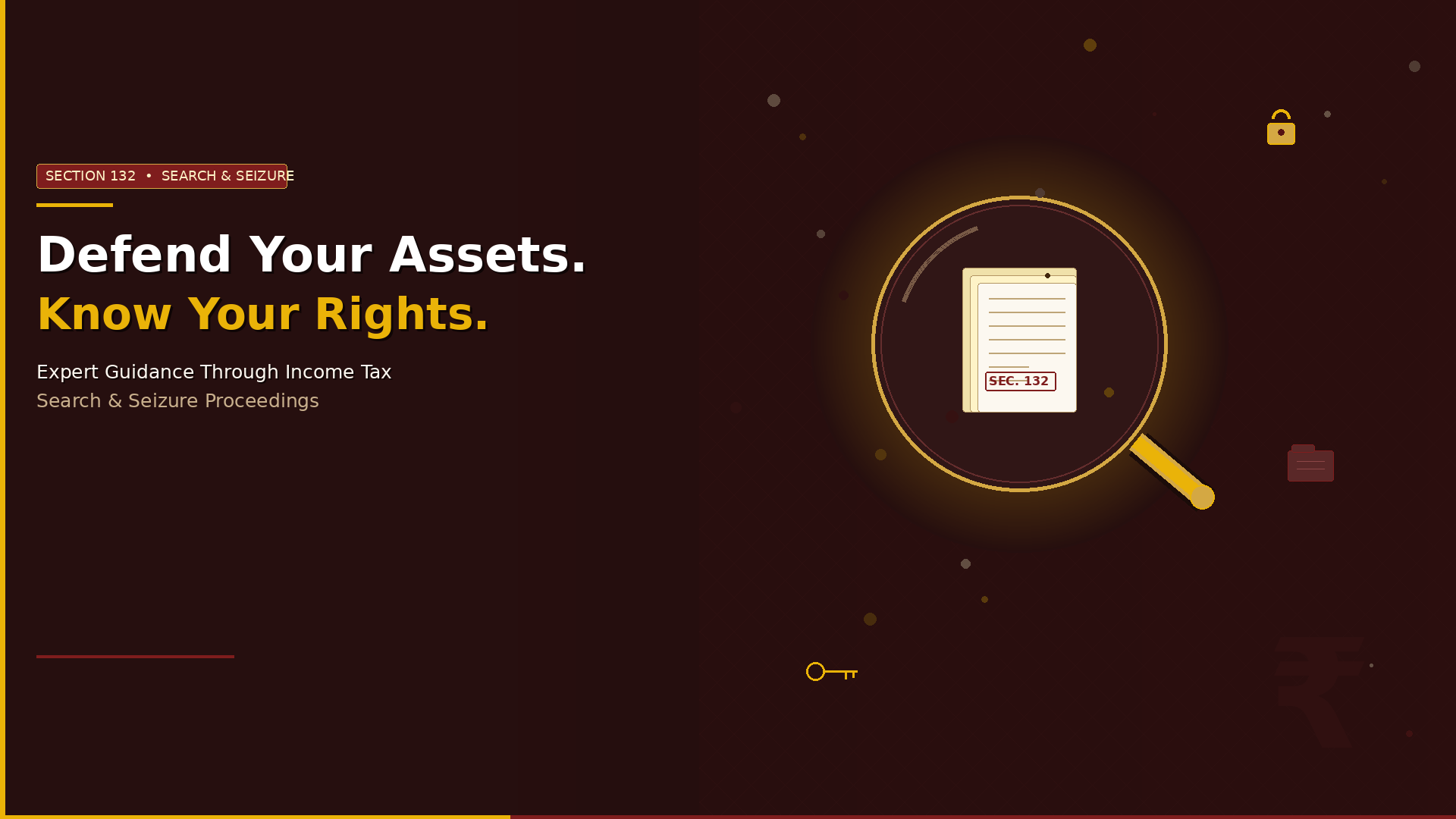 Search and Seizure Cases under Income Tax: Section 132 Explained