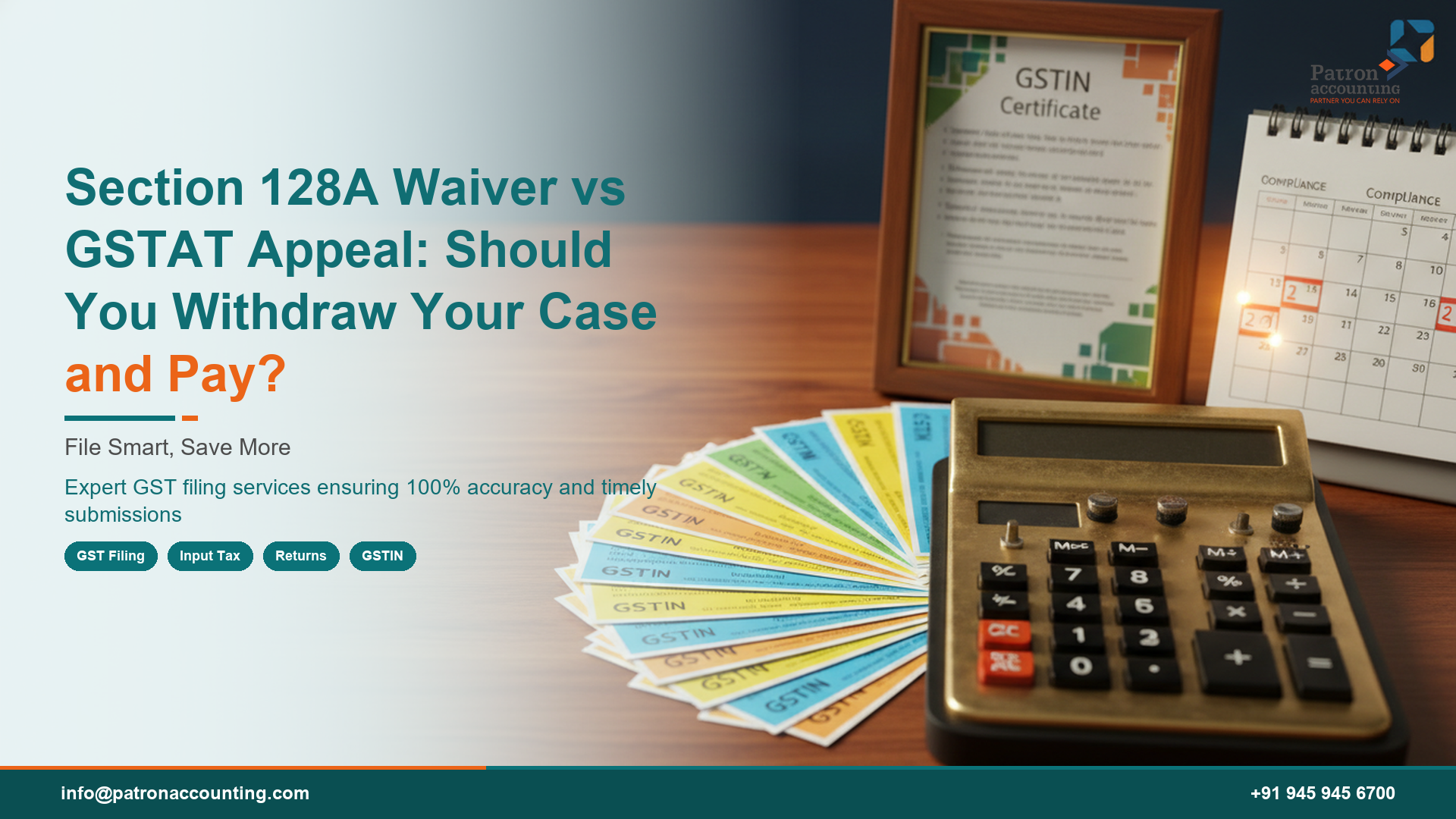 Section 128A Waiver vs GSTAT Appeal: Should You Withdraw Your Case and Pay?