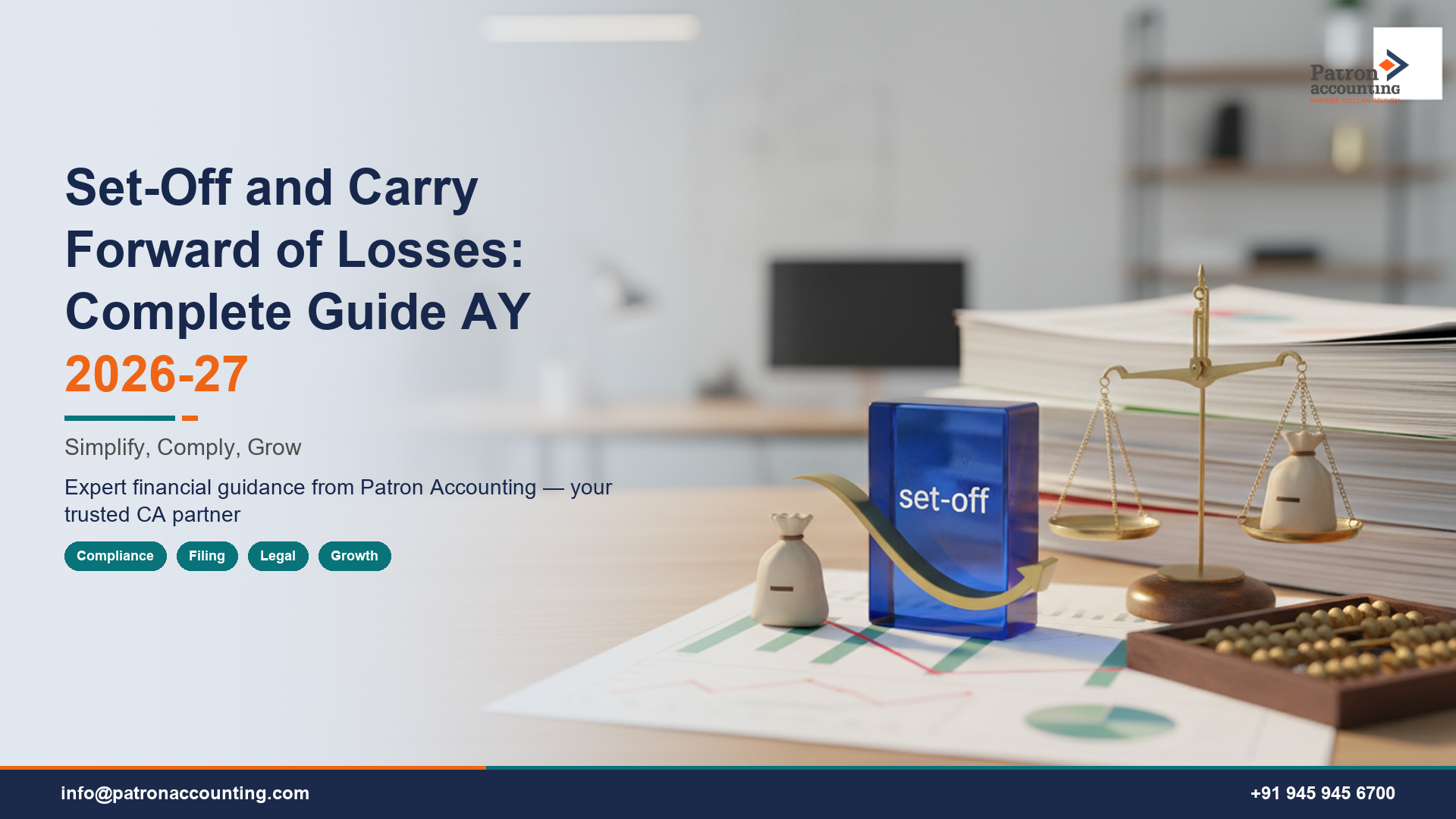 Set-Off and Carry Forward of Losses: Complete Guide AY 2026-27