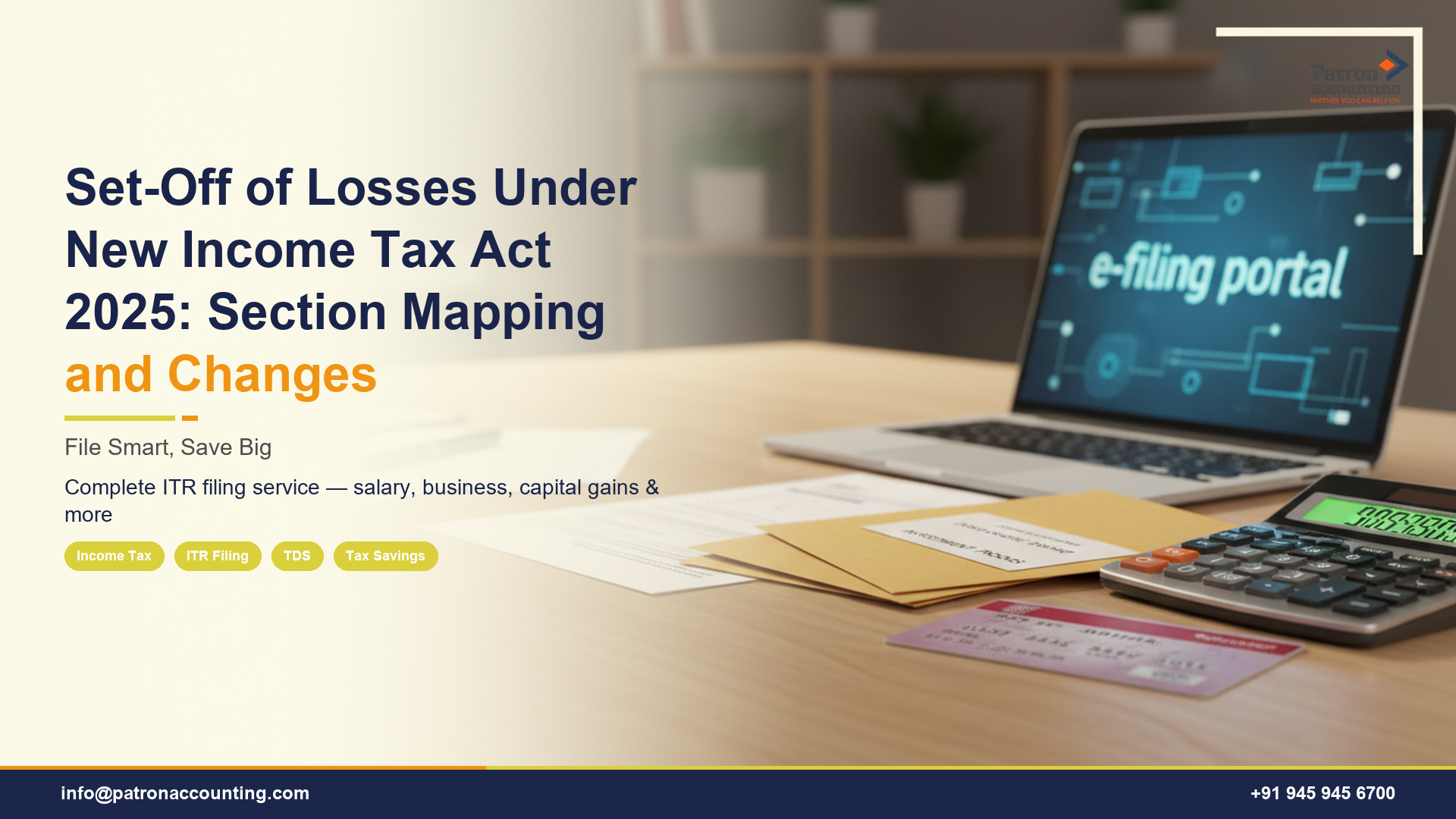 Set-Off of Losses Under New Income Tax Act 2025: Section Mapping and Changes