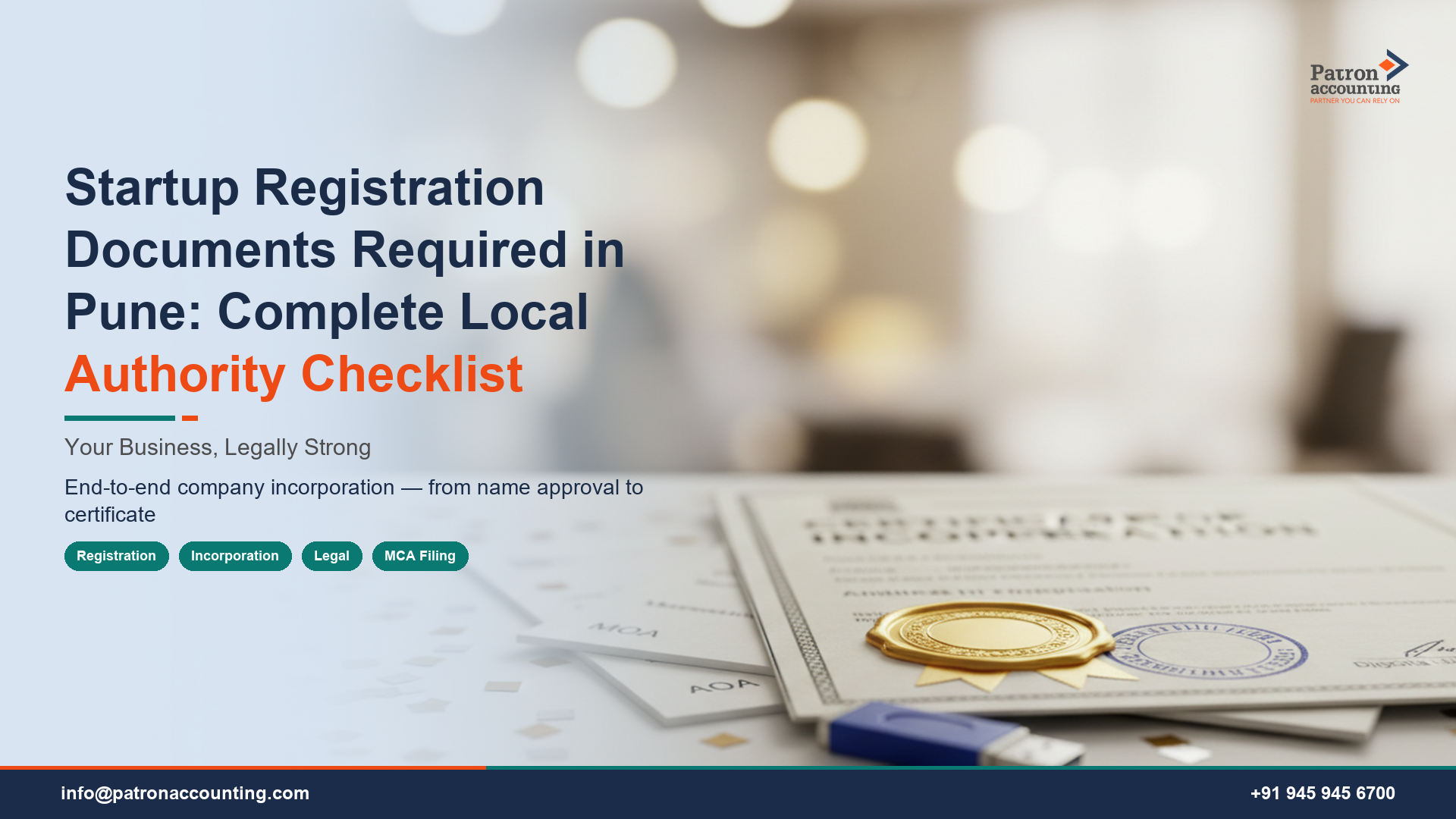 Startup Registration Documents Required in Pune: Complete Local Authority Checklist