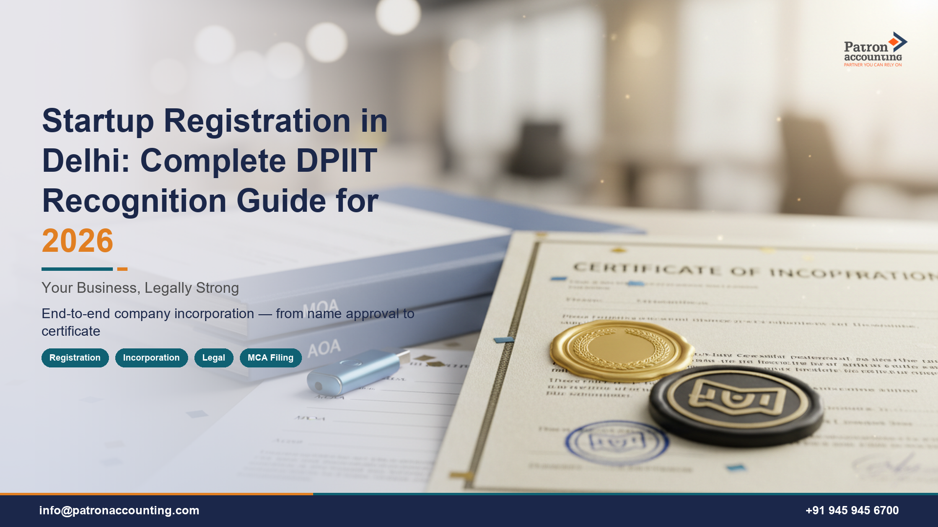 Startup Registration in Delhi: Complete DPIIT Recognition Guide for 2026