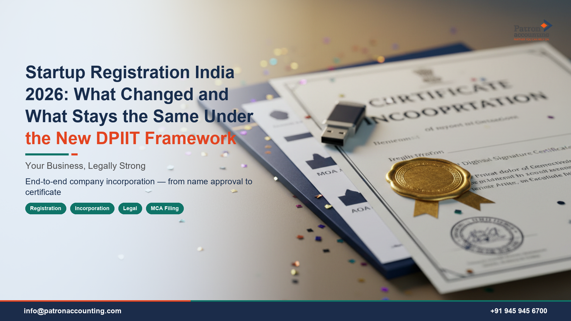 Startup Registration India 2026: What Changed and What Stays the Same Under the New DPIIT Framework