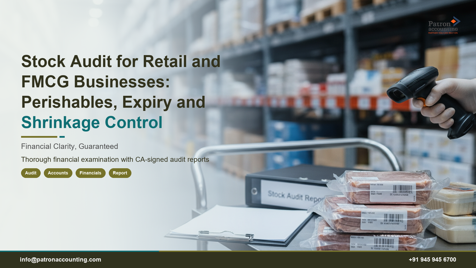 Stock Audit for Retail and FMCG Businesses: Perishables, Expiry and Shrinkage Control
