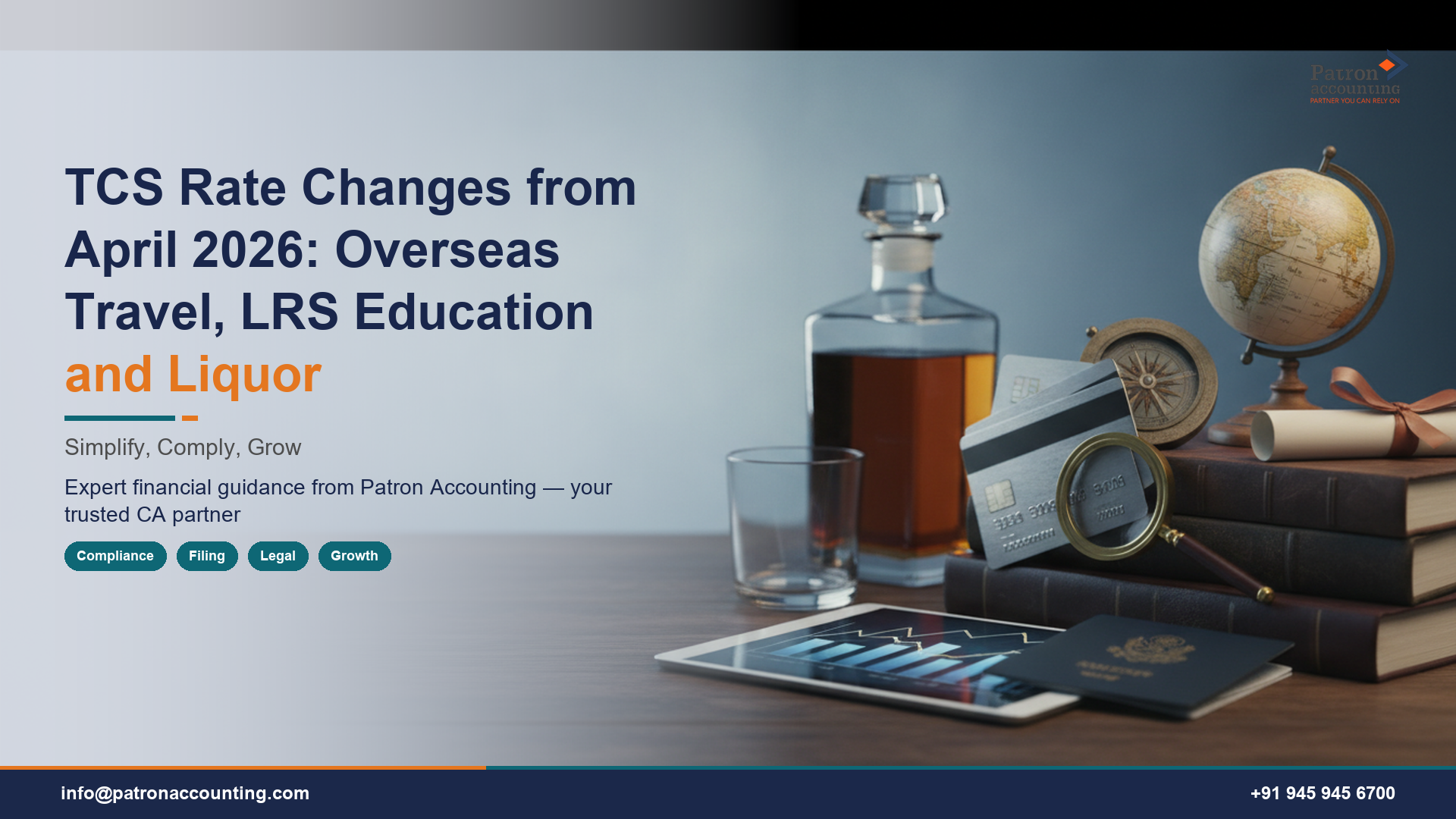 TCS Rate Changes from April 2026: Overseas Travel, LRS Education and Liquor