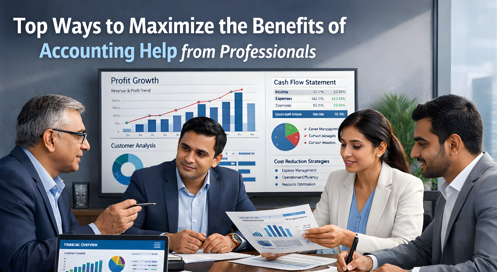Top Ways to Maximize the Benefits of Accounting Help from Professionals