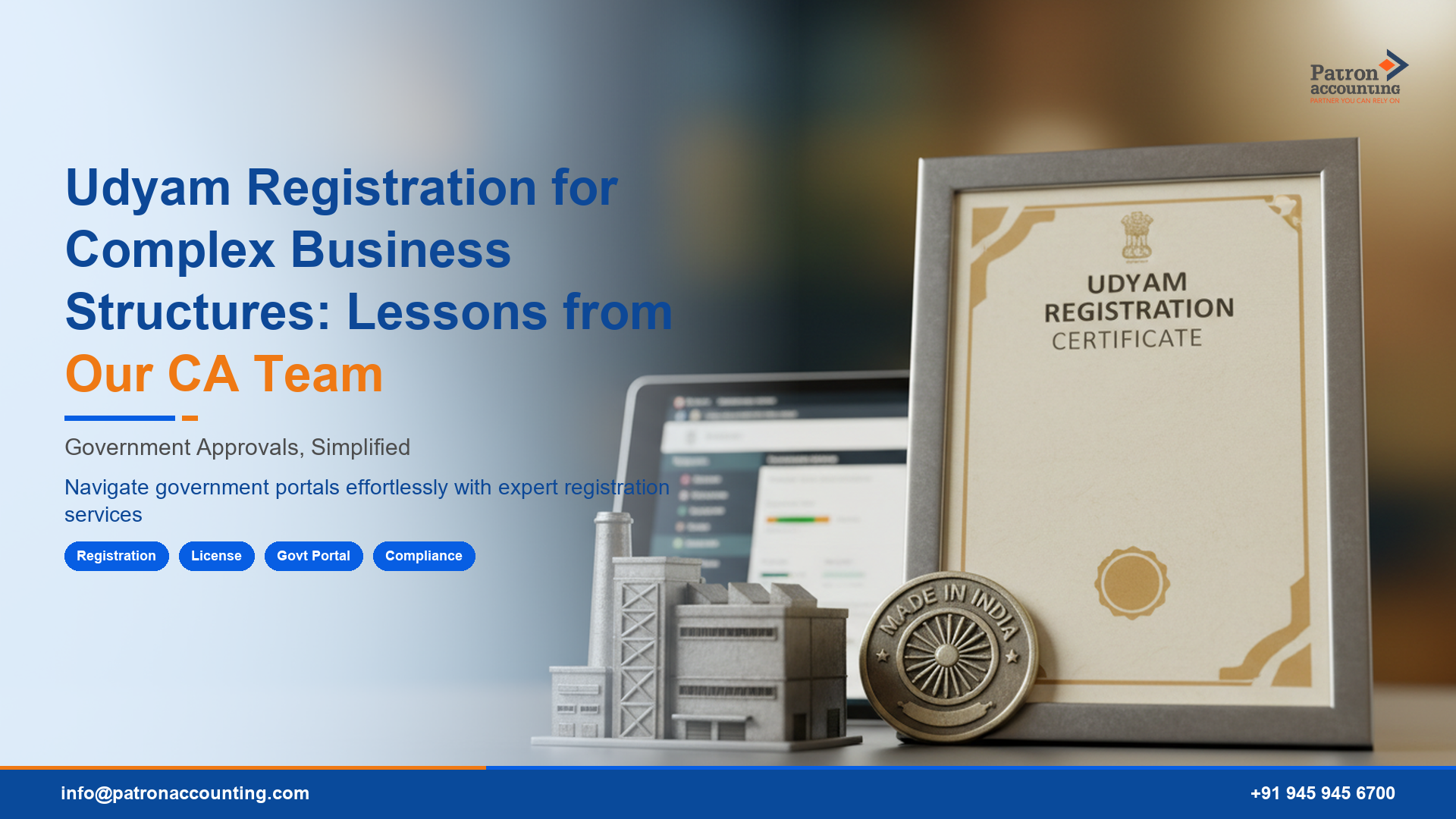 Udyam Registration for Complex Business Structures: Lessons from Our CA Team