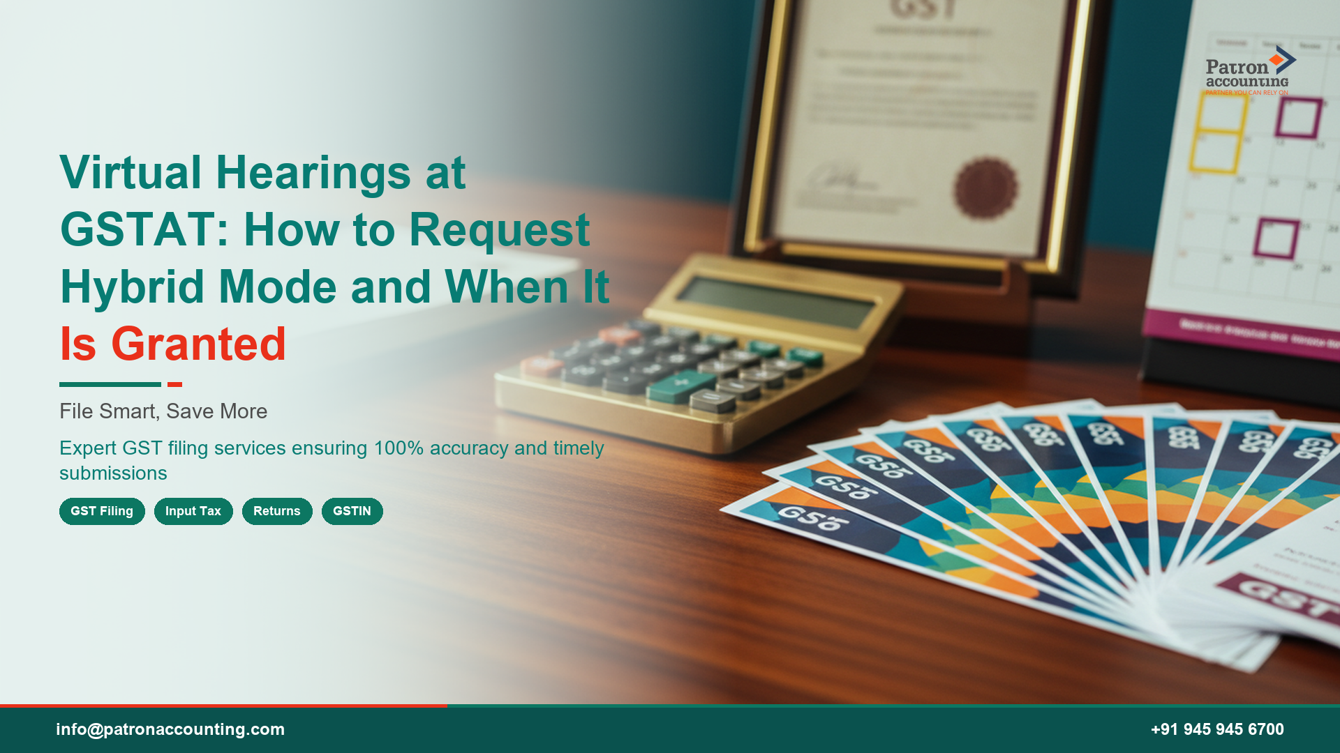 Virtual Hearings at GSTAT: How to Request Hybrid Mode and When It Is Granted