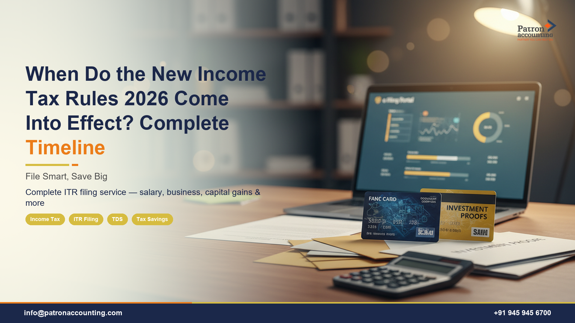 When Do the New Income Tax Rules 2026 Come Into Effect? Complete Timeline