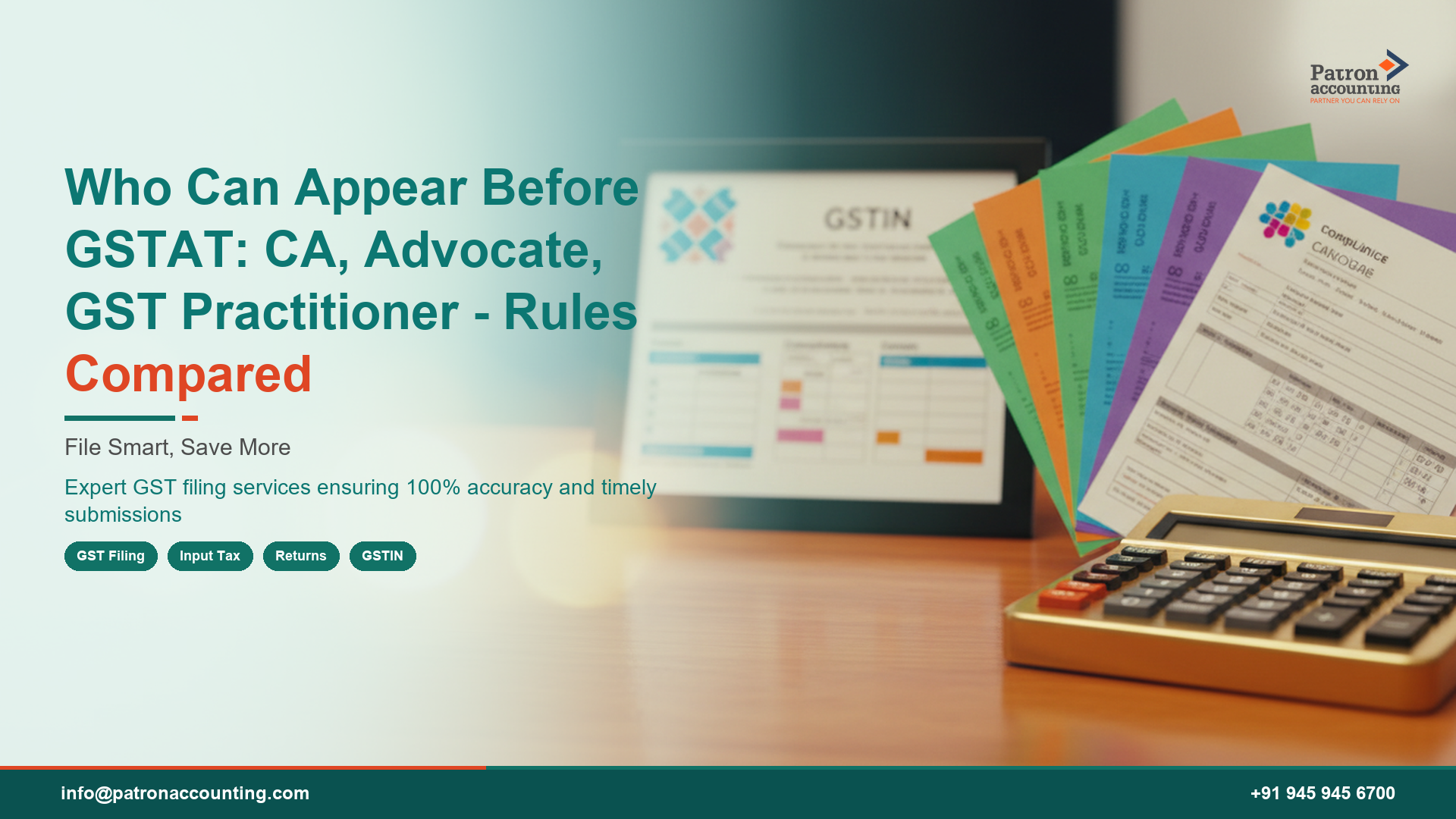 Who Can Appear Before GSTAT: CA, Advocate, GST Practitioner - Rules Compared