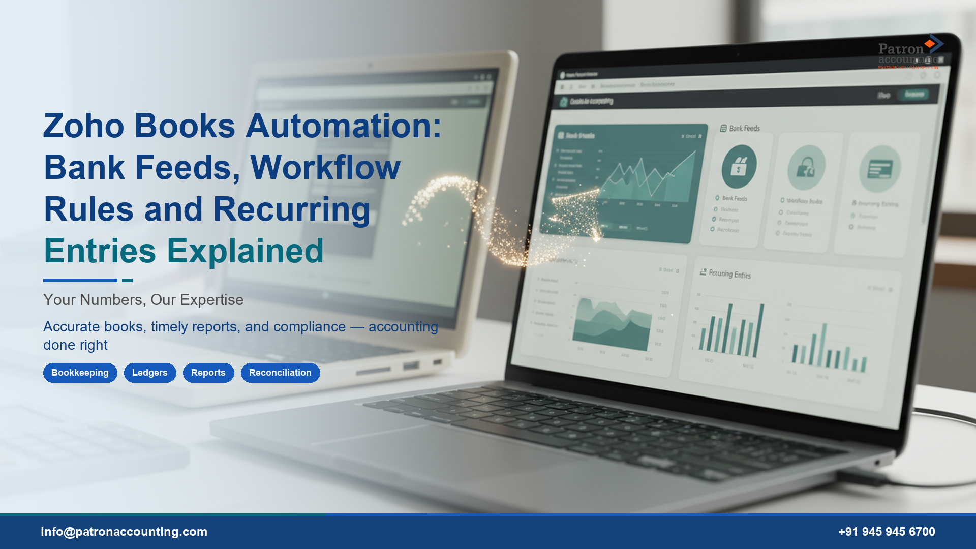 Zoho Books Automation: Bank Feeds, Workflow Rules and Recurring Entries Explained