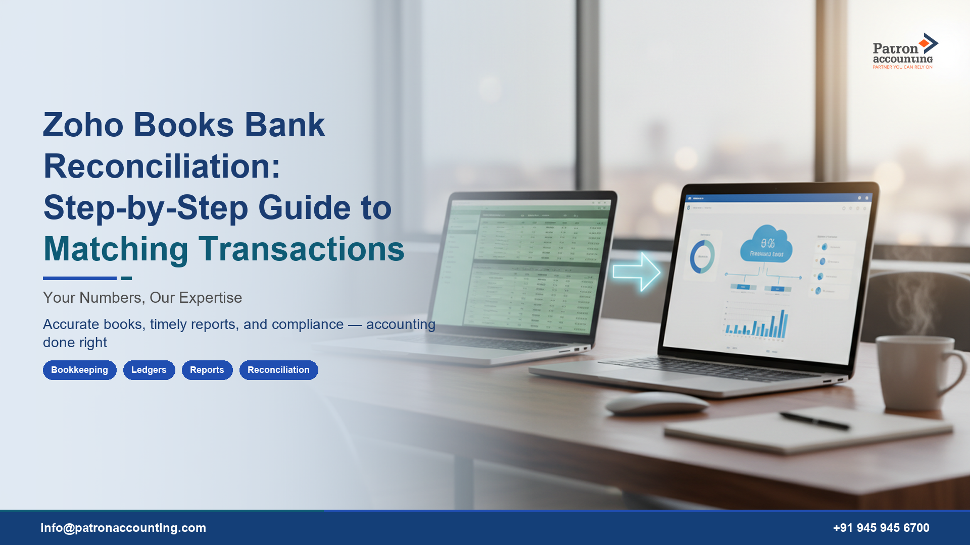 Zoho Books Bank Reconciliation: Step-by-Step Guide to Matching Transactions