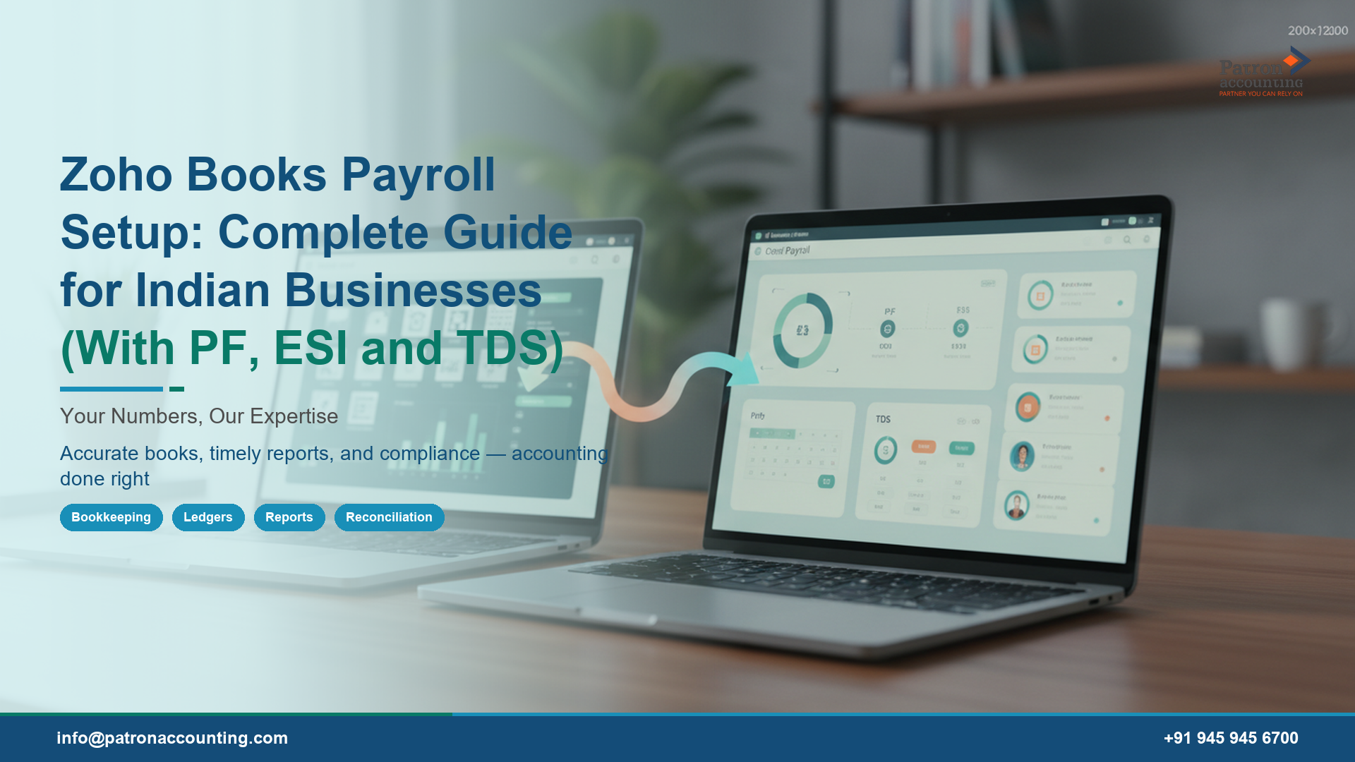 Zoho Books Payroll Setup: Complete Guide for Indian Businesses (With PF, ESI and TDS)