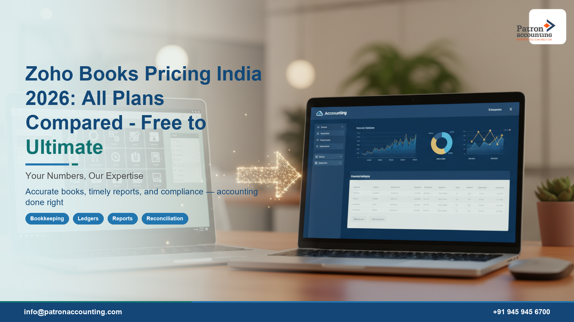 Zoho Books Pricing India 2026: All Plans Compared - Free to Ultimate